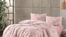 Set lenjerie de pat bumbac satinat pentru 2 persoane, Homs, H280,00064