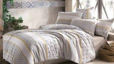 Set lenjerie de pat dormitor din bumbac pentru 2 persoane