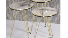 Set masuta de cafea,Seria 440Homs, 3 buc,20034