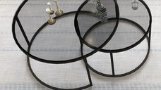 Set masuta de cafea sticla,Seria 440,Homs, 2 buc,0024