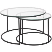 Set masuta de cafea sticla,Seria 710,Homs, 2 buc,0025 - 1