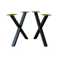 Set picioare masa metal, Homs , Negru,48x70 cm,w0056 - 1