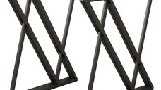 Set picioare masa metal, Homs , Negru,55X72 cm,30682