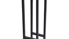 Set picior masa bar din metal,negru,83 cm,30679
