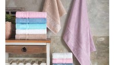 Set prosoape baie 2 buc,  jacar,90x50 cm