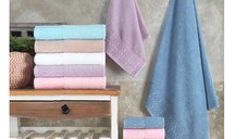 Set prosoape pentru baie 2 buc, jacar,90 cm