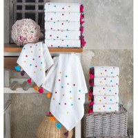 Set prosop,2bucuati,culoare alb, 90x50 cm - 1