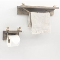 set suport prosoape baie din lemn,serie wood, Homs, 700029 - 1