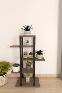 Stand etajera flori, biblioteca Homs Garden Ev2, 112 x50x12 cm - 1