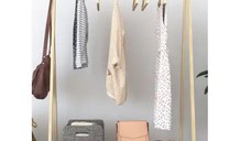 Suport pentru umerase,pantofar, seria wood,Homs, lemn,700228