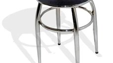 Taburet Color Homs, Negru - 45 x 30 x 30 cm