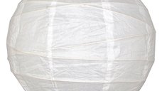 Abajur din Hartie Alba pentru Lustra, 30cm