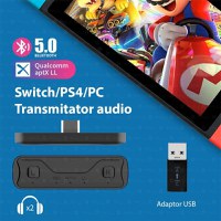 Adaptor audio Techstar® pentru consola de jocuri, Bluetooth 5.0, Casti portabile, Compatibil cu PS4, Nintendo Switch - 9