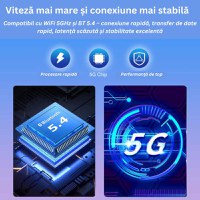 Adaptor Auto 2 in 1 CarPlay Wireless – Modulator FM Multifunctional, Compatibil iPhone si Android - 9