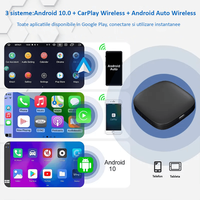 Adaptor Auto Wireless cu Netflix, YouTube, Google Store, Apple Carplay si Android Auto, Wi-Fi 6, 32GB, ANDROID 10, Negru - 11