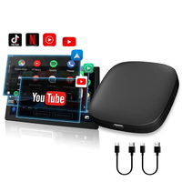 Adaptor Auto Wireless cu Netflix, YouTube, Google Store, Apple Carplay si Android Auto, Wi-Fi 6, 32GB, ANDROID 10, Negru - 8