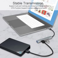 Adaptor Hub USB Lightning MRG MGL231, 3x USB, USB 3.0, Multiport 4 in 1 - 5