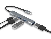 Adaptor Hub USB Lightning MRG MGL231, 3x USB, USB 3.0, Multiport 4 in 1 - 7