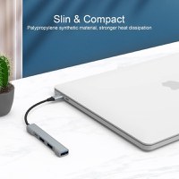Adaptor Hub USB Lightning MRG MGL231, 3x USB, USB 3.0, Multiport 4 in 1 - 6