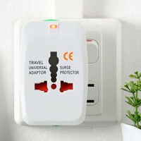 Adaptor incarcator universal de calatorie cu 2xUSB pentru EU, USA, UK, AUST, Alb - 6