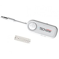 Adaptor Wireless 2 in 1 Receptor si Transmitator Audio TX/RX Techstar® M28 Alb, cu Bluetooth BT 5.3 si Conector Port - 8