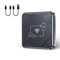 Adaptor Wireless Carplay si Android Auto Techstar V2, Plug and Play, Bluetooth 5.0, Conexiune Automata, Compatibil iOS - 3