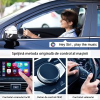Adaptor Wireless Techstar® CTHT-020-2 Pentru Apple CarPlay Si IPhone IOS 10+, Dongle USB-Type C , WiFi 5G, Bluetooth - 7