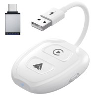 Adaptor Wireless Techstar® THT-020-9-1 Pentru Apple CarPlay Si Android Auto, Dongle USB-Type-C , WiFi 5G, Bluetooth - 2