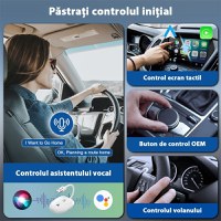 Adaptor Wireless Techstar® THT-020-9-1 Pentru Apple CarPlay Si Android Auto, Dongle USB-Type-C , WiFi 5G, Bluetooth - 9