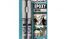 Adeziv Epoxidic Bicomponent Bison Epoxy Metal 2x12ml