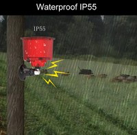 Alarma solara cu ultrasunete pentru indepartarea animalelor Q Bj900, aparat anti-daunatori, Red - 9