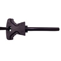 Amnar pentru camping IdeallStore®, Ultimate Survival, otel inoxidabil, 11.5 cm, negru - 5