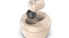 Aparat Auditiv cu acumulator, reincarcabil, Vixev, Volum reglabil 130 dB, Hipoacuzie Medie-Severa, 4 adaptoare urechi