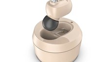Aparat Auditiv cu acumulator, reincarcabil, Vixev, Volum reglabil 130 dB, Hipoacuzie Medie-Severa, 4 adaptoare urechi