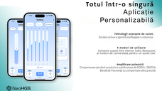 Aparat Auditiv Digital x2 NeoHGS Premium, Sunet Clar, Fara Ecou, Incarcare Rapida, Bluetooth, de Ultima Generatie