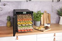 Aparat de deshidratat si uscat fructe ETA Vital Air II 2302 90000, 10 site din otel inoxidabil, 650 W - 12