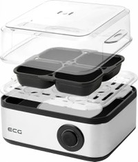 Aparat de fiert si prajit oua ECG UV 5080, 500 W, 8 oua fierte, 4 oua prajite - 8