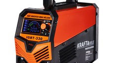 Aparat de sudura IGBT/MMA/LIFT/TIG 330A, Kraft&Dele, KD1878