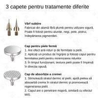 Aparat Fibroblast Plasma Pen, GlowforHome, pentru indepartarea Tatuajelor, Cicatricilor, Alunitelor, Pistruilor, Alb - 2