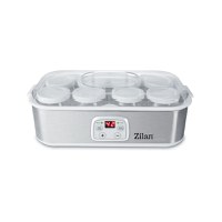 Aparat pentru facut iaurt Zilan ZLN6104 Gri, afisaj LED, timer, termostat reglabil - 1