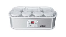 Aparat pentru facut iaurt Zilan ZLN6104 Gri, afisaj LED, timer, termostat reglabil