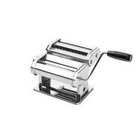 Aparat pentru paste Floria ZLN-1129 ,9 posibilitati de reglare a grosimii, Otel inoxidabil, Accesoriu fixare de masa - 10