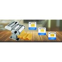 Aparat pentru paste Floria ZLN-1129 ,9 posibilitati de reglare a grosimii, Otel inoxidabil, Accesoriu fixare de masa - 9