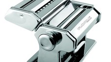 Aparat pentru paste Floria ZLN-1129 ,9 posibilitati de reglare a grosimii, Otel inoxidabil, Accesoriu fixare de masa