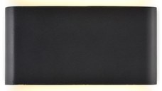 Aplica Exterior Techstar® LED Light C30, Putere 6W, A+, Rezistenta la Apa si Praf, Alb Rece, 6500K, Aluminiu, Negru