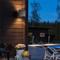 Aplica Exterior Techstar® LED Light CUBE , Putere 6W, A+, Rezistenta la Apa si Praf, Alb Rece, 6000K, Aluminiu, Negru - 14
