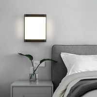 Aplica Exterior Techstar® LED Light EX10 , Putere 20W, A++, Rezistenta la Apa si Praf, Alb Cald, 3000K, Plastic ABS - 3