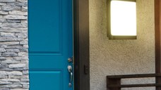 Aplica Exterior Techstar® LED Light EX10 , Putere 20W, A++, Rezistenta la Apa si Praf, Alb Rece, 6500K, Plastic ABS