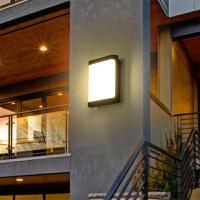 Aplica Exterior Techstar® LED Light EX10 , Putere 20W, A++, Rezistenta la Apa si Praf, Alb Rece, 6500K, Plastic ABS - 7