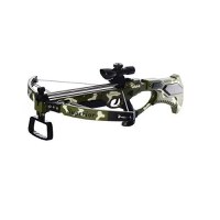Arbaleta de Jucarie, Crossbow, pentru Copii 6 ani+, cu Ghidaj Laser si 3 Sageti cu Ventuze, Verde Camouflage - 4
